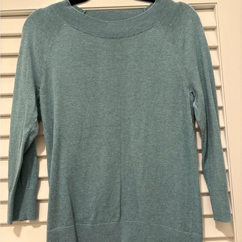 Teal Long Sleeve Sweater